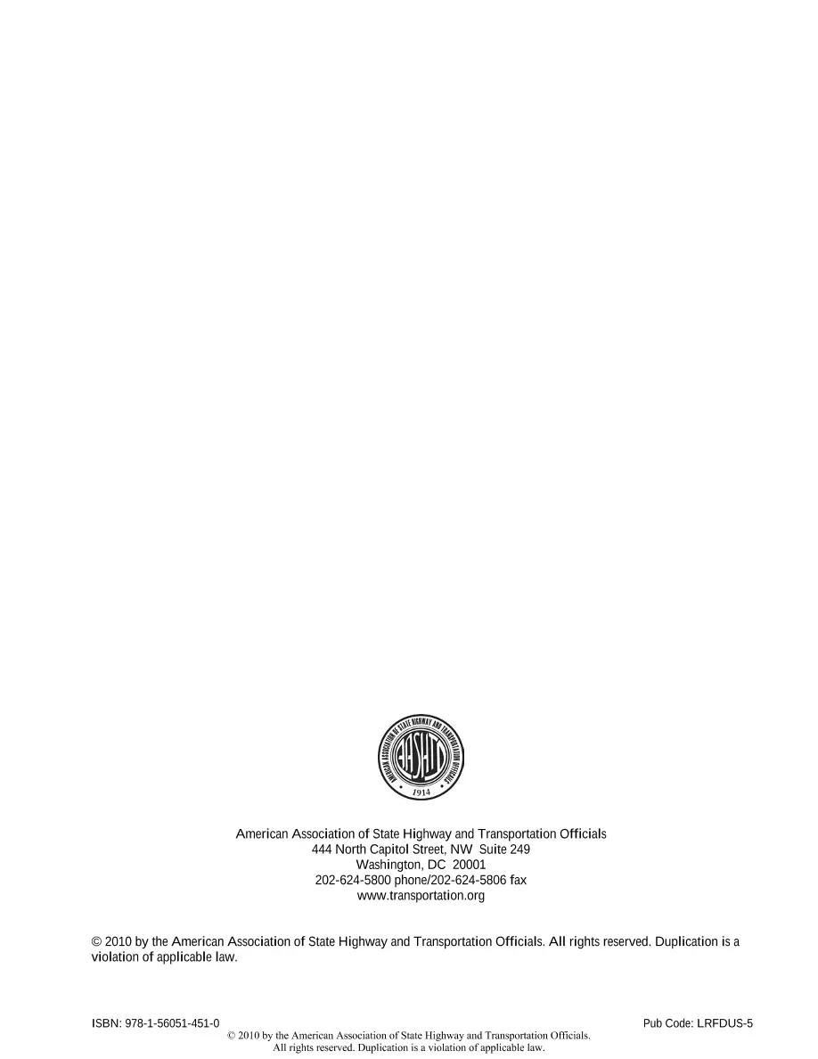 AASHTO LRFDUS-5-M AASHTO LRFDUS-5-M