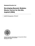 AASHTO PP 62-10 AASHTO PP 62-10