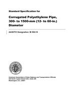 AASHTO M 294-10 AASHTO M 294-10