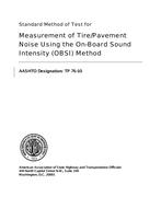 AASHTO TP 76-10 AASHTO TP 76-10