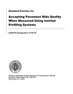 AASHTO R 54-10 AASHTO R 54-10