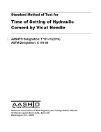 AASHTO T 131-10 (2014) AASHTO T 131-10 (2014)