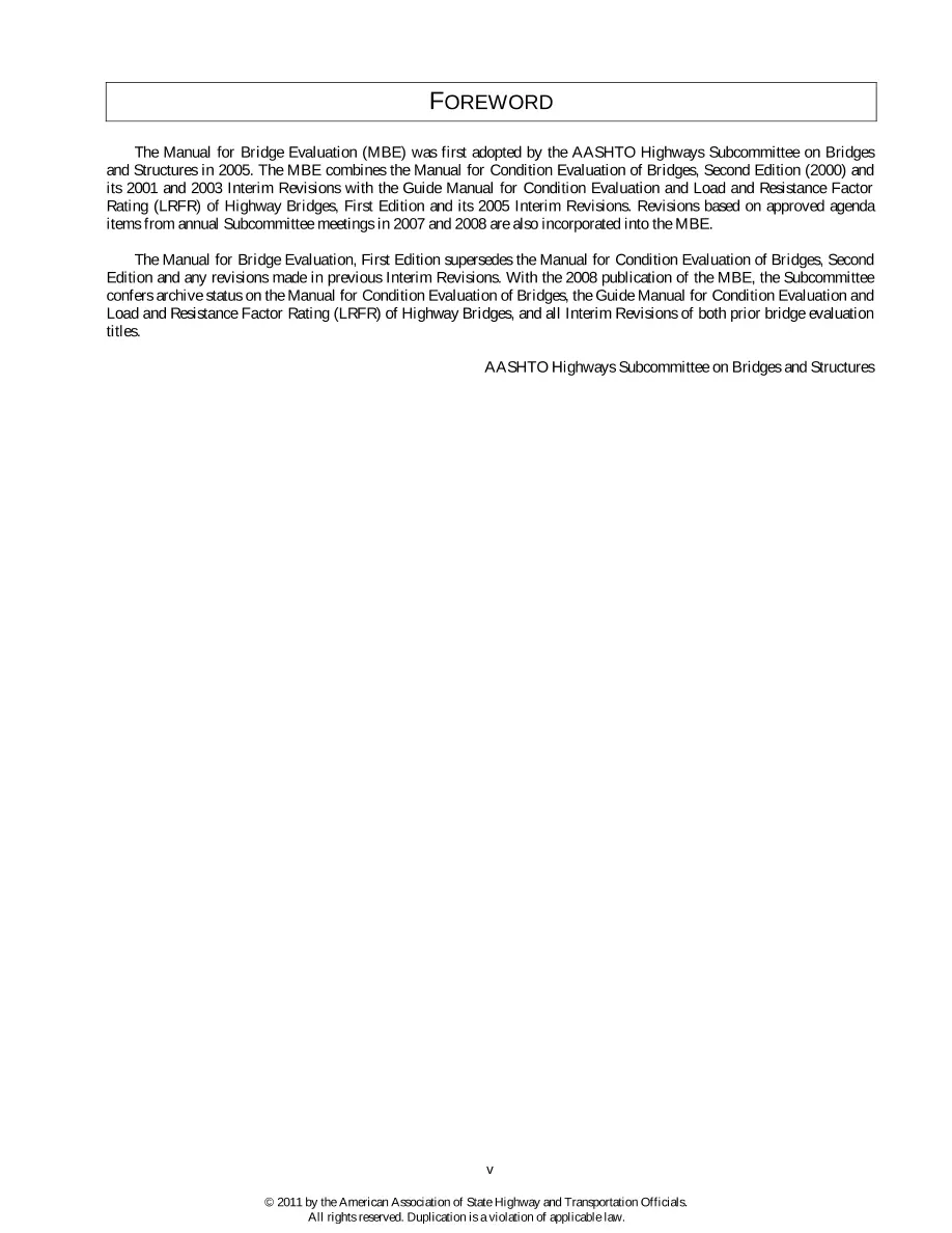 AASHTO MBE-2-M AASHTO MBE-2-M