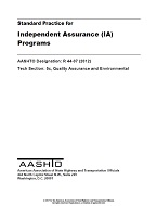 AASHTO R 44-07 (2022) AASHTO R 44-07 (2022)