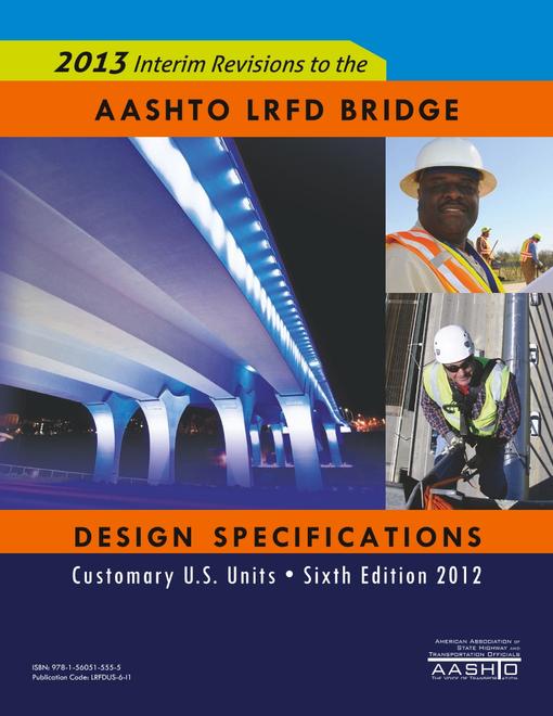AASHTO LRFDUS-6-I1 AASHTO LRFDUS-6-I1