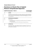 AASHTO T 245-13 AASHTO T 245-13