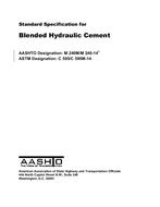 AASHTO M 240-14 AASHTO M 240-14