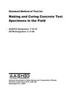 AASHTO T 23-14 AASHTO T 23-14