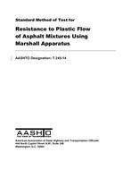 AASHTO T 245-14 AASHTO T 245-14
