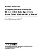 AASHTO R 64-15 AASHTO R 64-15