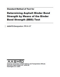AASHTO TP 91-15 AASHTO TP 91-15