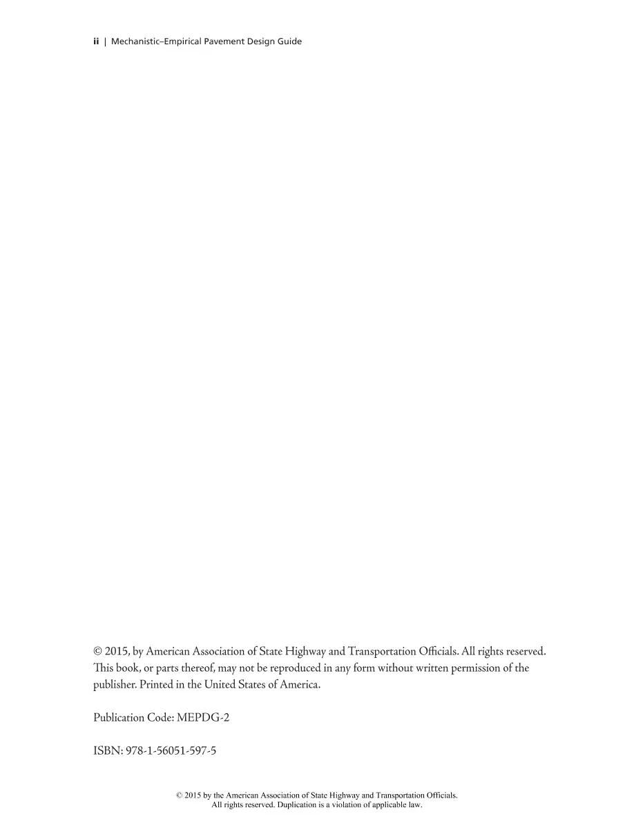 AASHTO MEPDG-2 AASHTO MEPDG-2