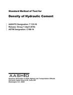 AASHTO T 133-16 AASHTO T 133-16