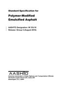 AASHTO M 316-16 AASHTO M 316-16
