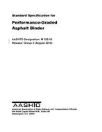 AASHTO M 320-16 AASHTO M 320-16