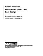 AASHTO PP 82-16 (2020) AASHTO PP 82-16 (2020)