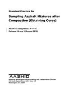 AASHTO R 67-16 AASHTO R 67-16