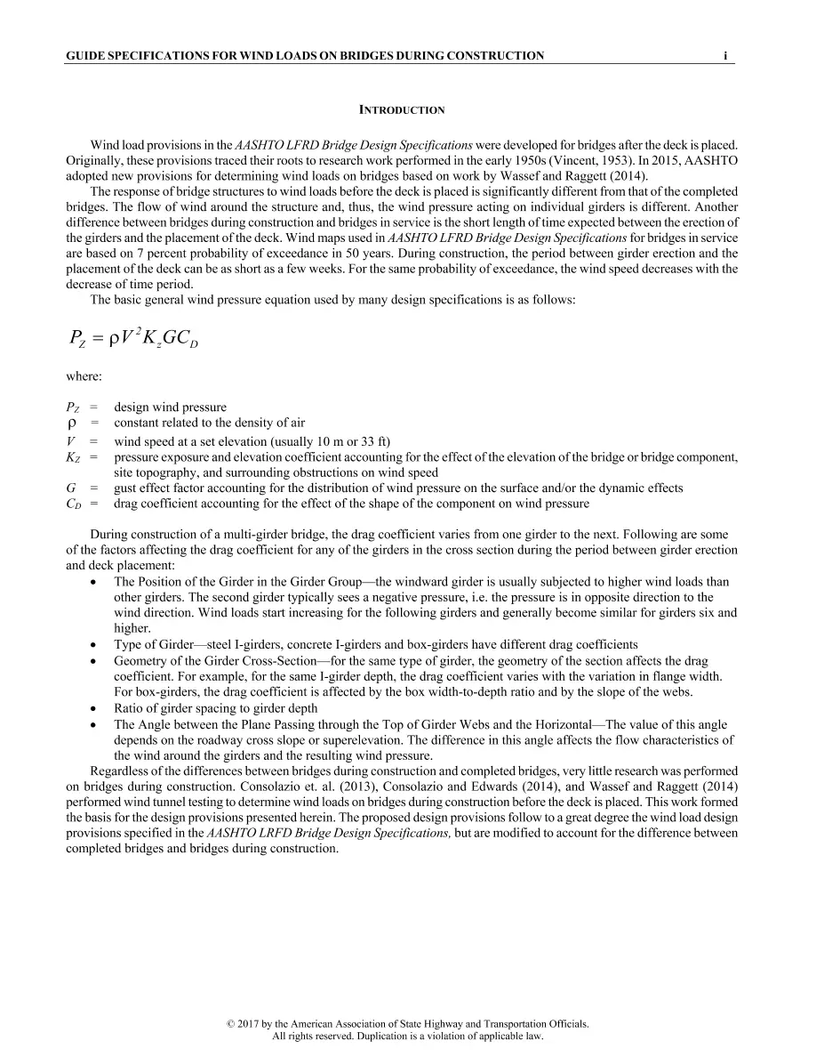 AASHTO GSWLB-1 AASHTO GSWLB-1