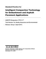 AASHTO PP 81-17 AASHTO PP 81-17