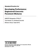 AASHTO PP 84-17 AASHTO PP 84-17