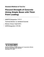 AASHTO T 97-17 AASHTO T 97-17