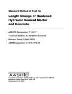 AASHTO T 160-17 (2021) AASHTO T 160-17 (2021)