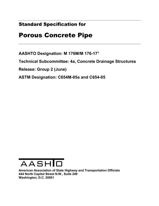 AASHTO M 176M/M 176-17 AASHTO M 176M/M 176-17