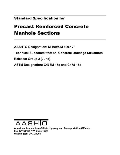 AASHTO M 199M/M 199-17 AASHTO M 199M/M 199-17