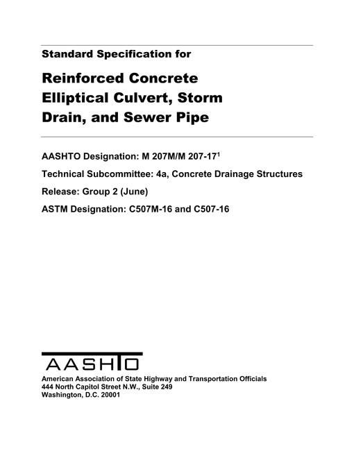 AASHTO M 207M/M 207-17 AASHTO M 207M/M 207-17
