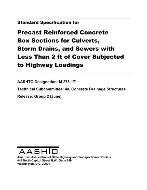 AASHTO M 273-17 AASHTO M 273-17