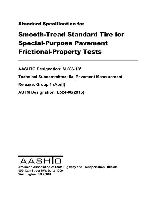 AASHTO M 286-18 AASHTO M 286-18