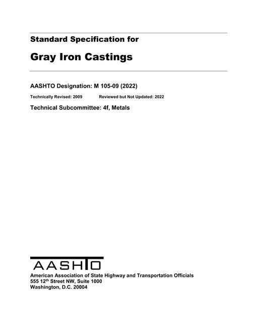 AASHTO M 105-09 (2022) AASHTO M 105-09 (2022)
