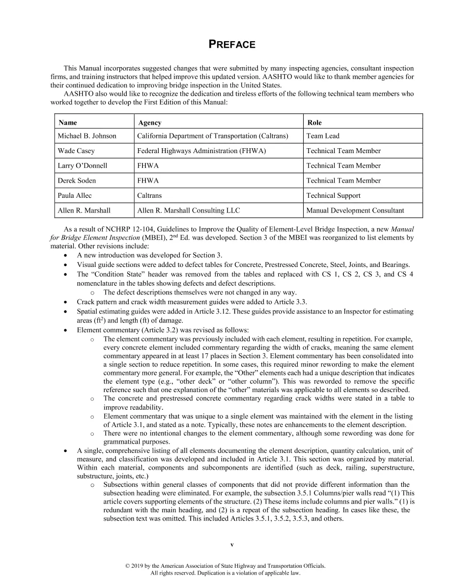 AASHTO MBEI-2 AASHTO MBEI-2