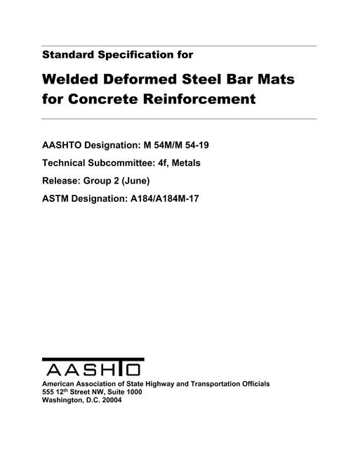 AASHTO M 54M/M 54-19 AASHTO M 54M/M 54-19
