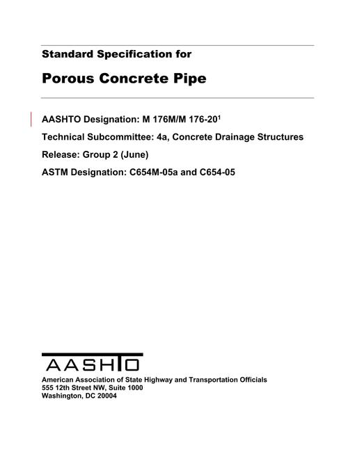 AASHTO M 176M/M 176-20 AASHTO M 176M/M 176-20