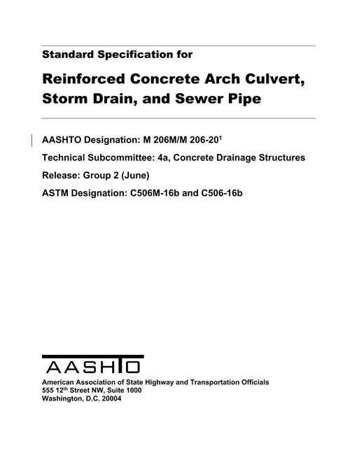 AASHTO M 206M/M 206-20 AASHTO M 206M/M 206-20