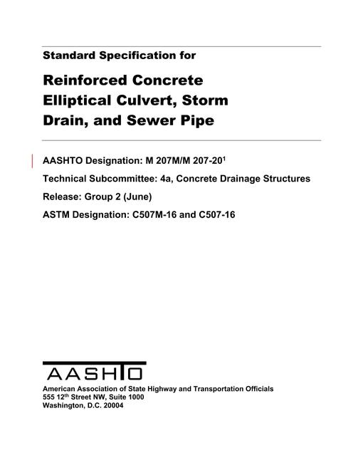 AASHTO M 207M/M 207-20 AASHTO M 207M/M 207-20