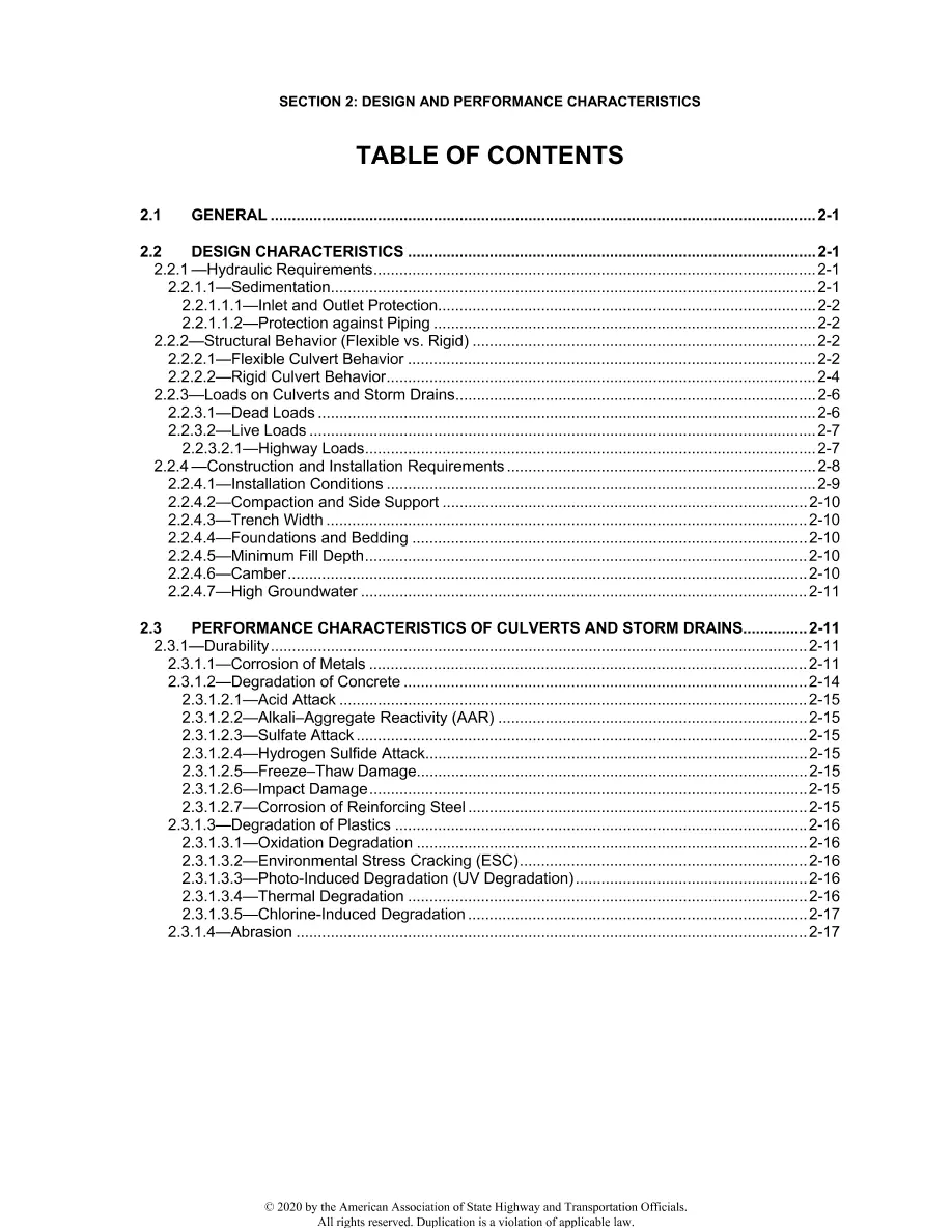 AASHTO CSDIM-1 AASHTO CSDIM-1
