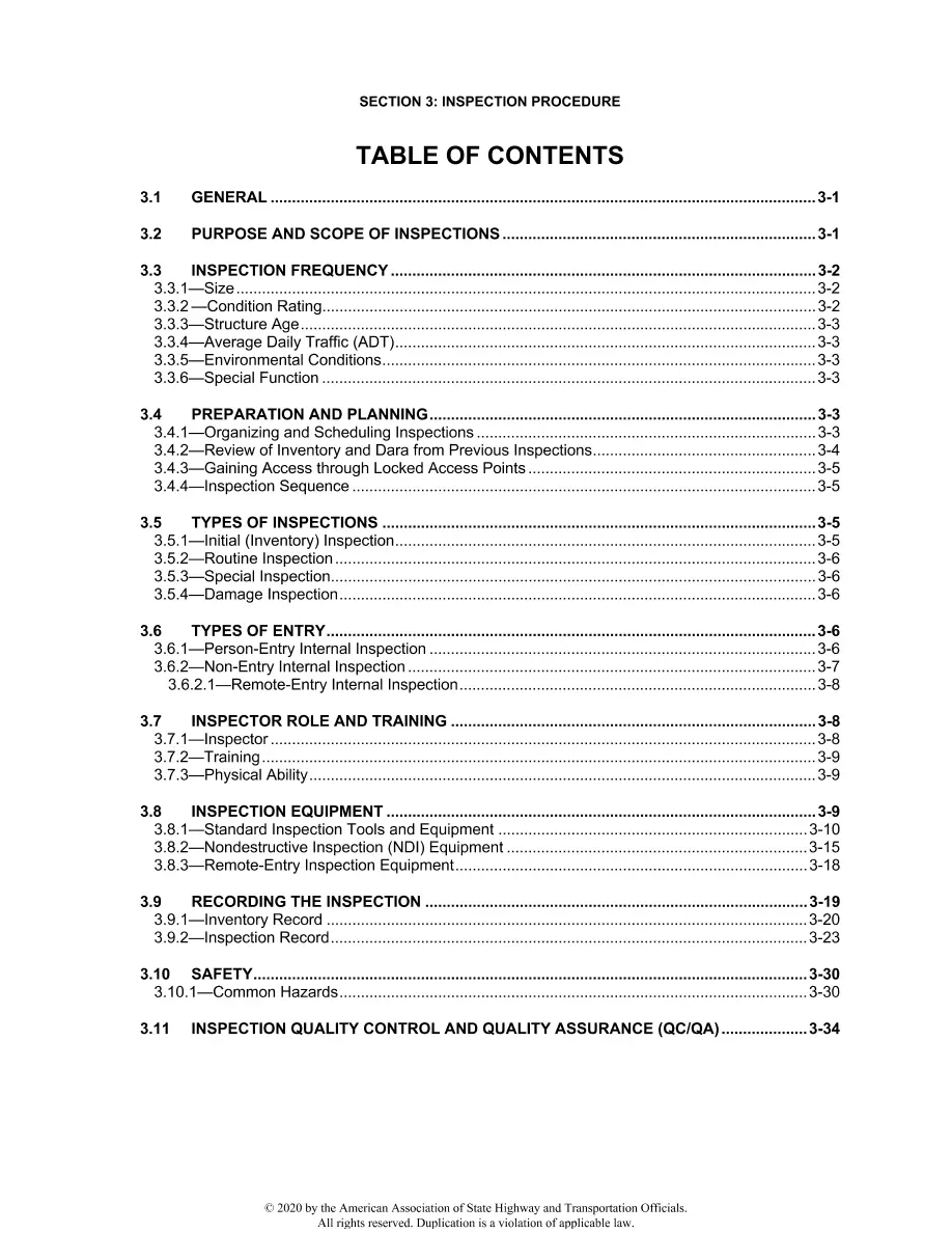 AASHTO CSDIM-1 AASHTO CSDIM-1
