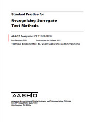 AASHTO PP 112-21 (2023) AASHTO PP 112-21 (2023)