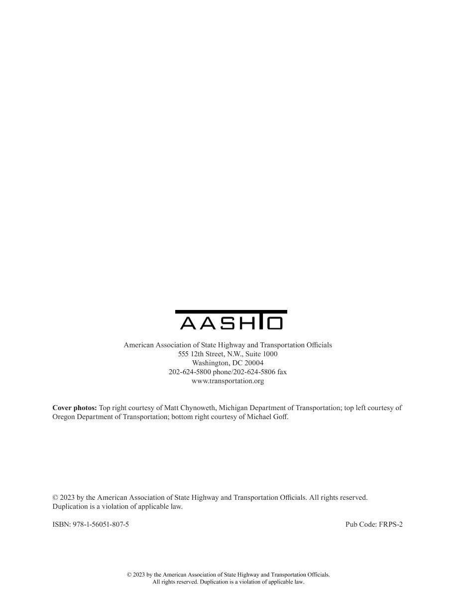 AASHTO FRPS-2 AASHTO FRPS-2