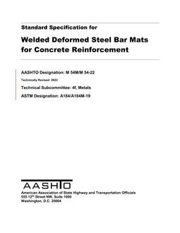 AASHTO M 54M/M 54-22 AASHTO M 54M/M 54-22