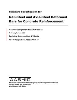 AASHTO M 322M/M 322-22 AASHTO M 322M/M 322-22