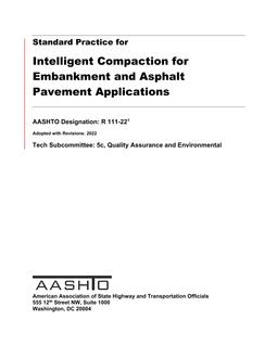 AASHTO R 111-22 AASHTO R 111-22