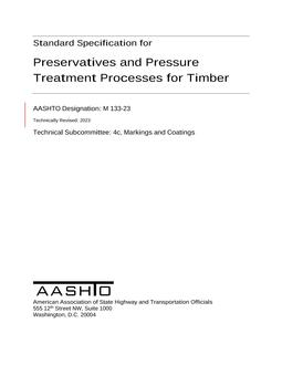 AASHTO M 133-23 AASHTO M 133-23