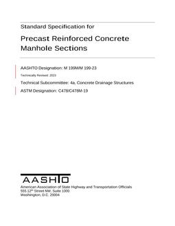 AASHTO M 199M/M 199-23 AASHTO M 199M/M 199-23