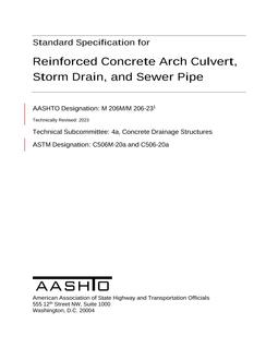 AASHTO M 206M/M 206-23 AASHTO M 206M/M 206-23