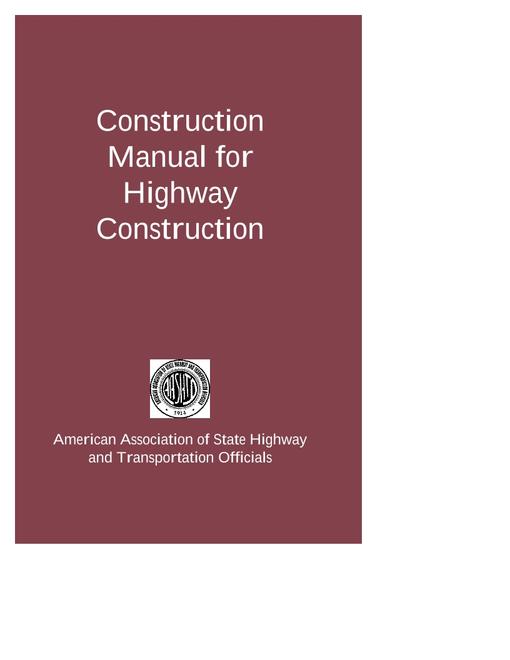 AASHTO CM-4 AASHTO CM-4