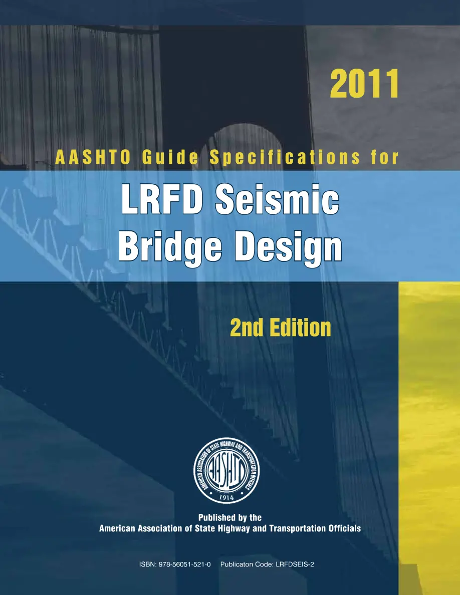 AASHTO LRFDSEIS-2-M AASHTO LRFDSEIS-2-M