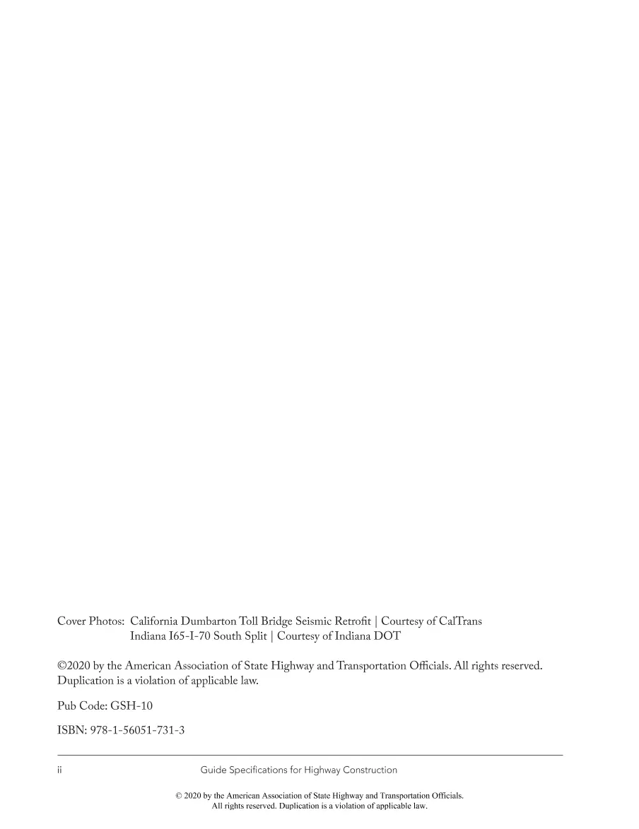 AASHTO GSH-10-M AASHTO GSH-10-M